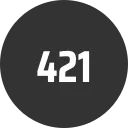 421